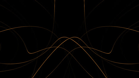 Abstract-luxury-award-background-with-pattern-of-gold-line-waves-with-alpha-channel